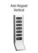 Axis Keypad vertical with pull Surface mount